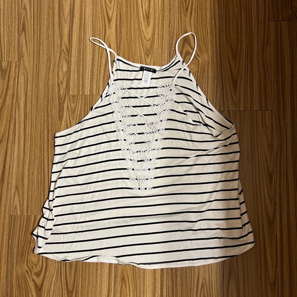 Lacy tank top